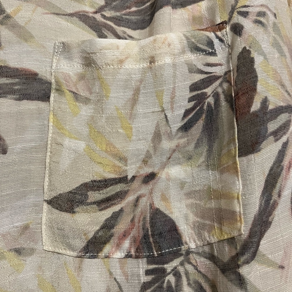 π- New Directions 1X Palm Blouse - Picture 3 of 5